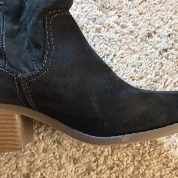 Ankle Booties Suede like texture - Picture 5 of 8